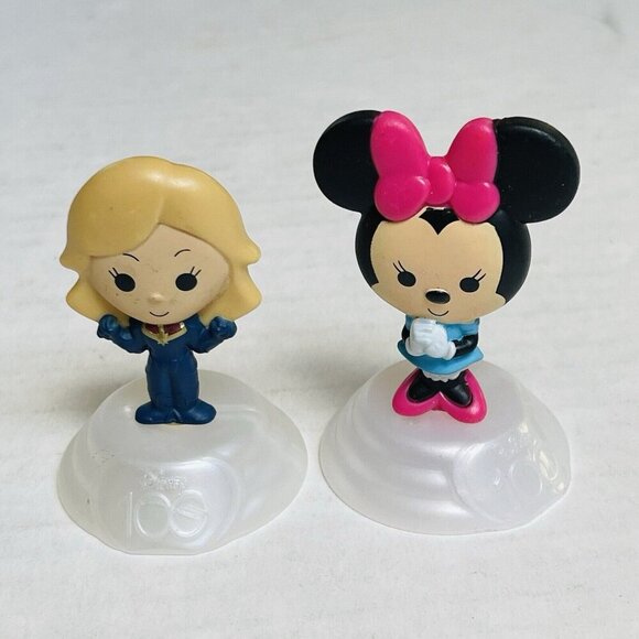 Mickey Mouse & Captain Marvel #5 McDonalds Disney 100th Happy Meal Toy Set 2023 - Picture 1 of 9